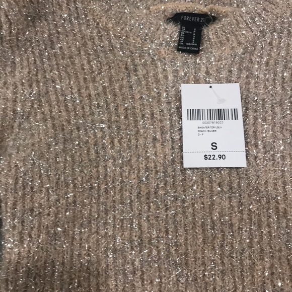 Peach Sweater Top - Picture 2 of 2